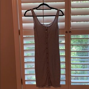 Striped tube dress